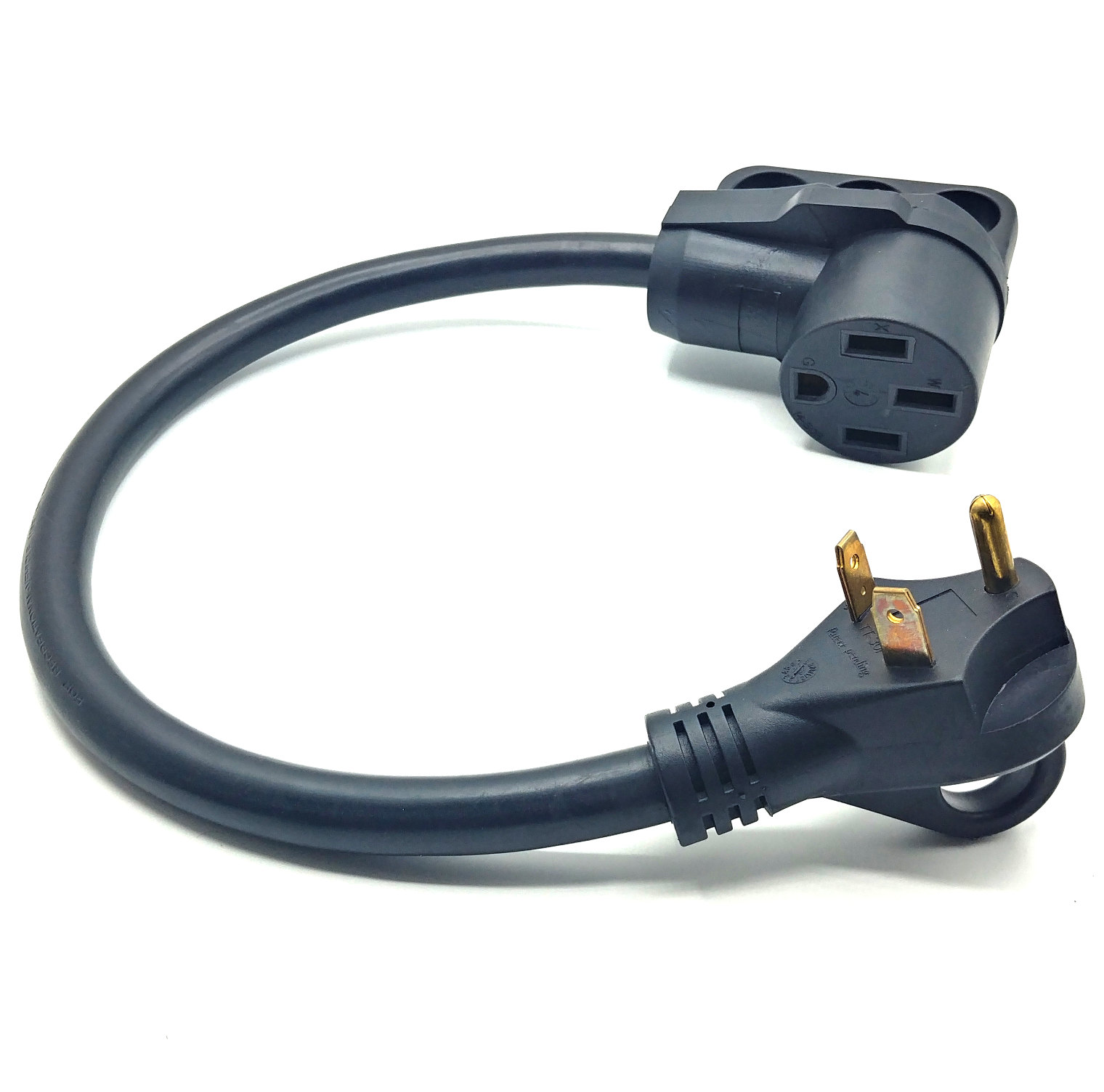 I LITTON 14-30P to 14-50R EV Charger Adapter from Dryer to Tesla or EV Charing NEMA 14-30P to NEMA 14-50P for EV Charging at Home Level 2 Charging 18inch 