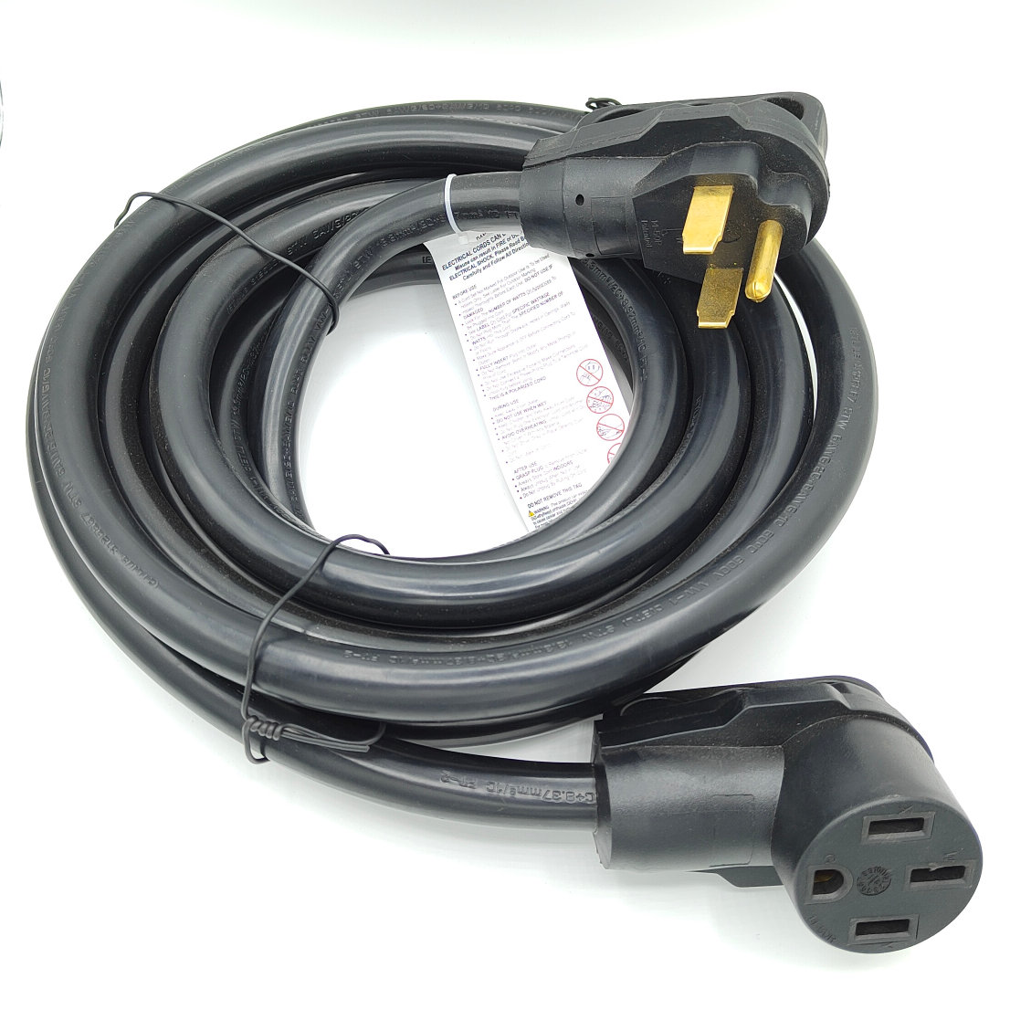 Heavy Duty Nema 14 50 Extension Cord For Ev Ft Evse Adapters